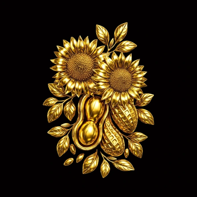 Sunflower and Groundnut oil